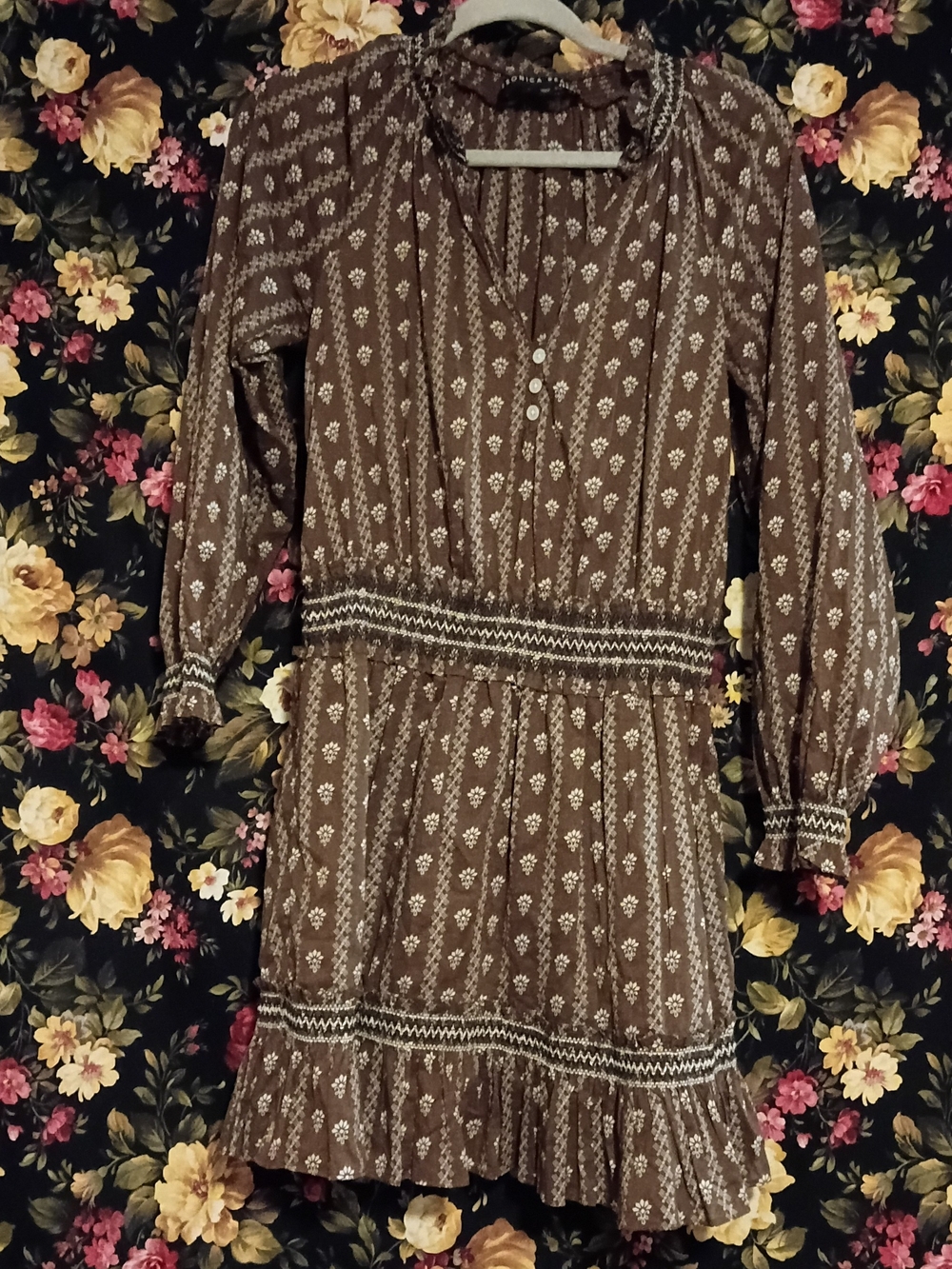 Veronica Beard Espie Long-Sleeve Dress